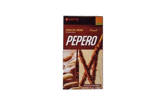 Biscoito De  Amendoim Lotte Pepero 36g