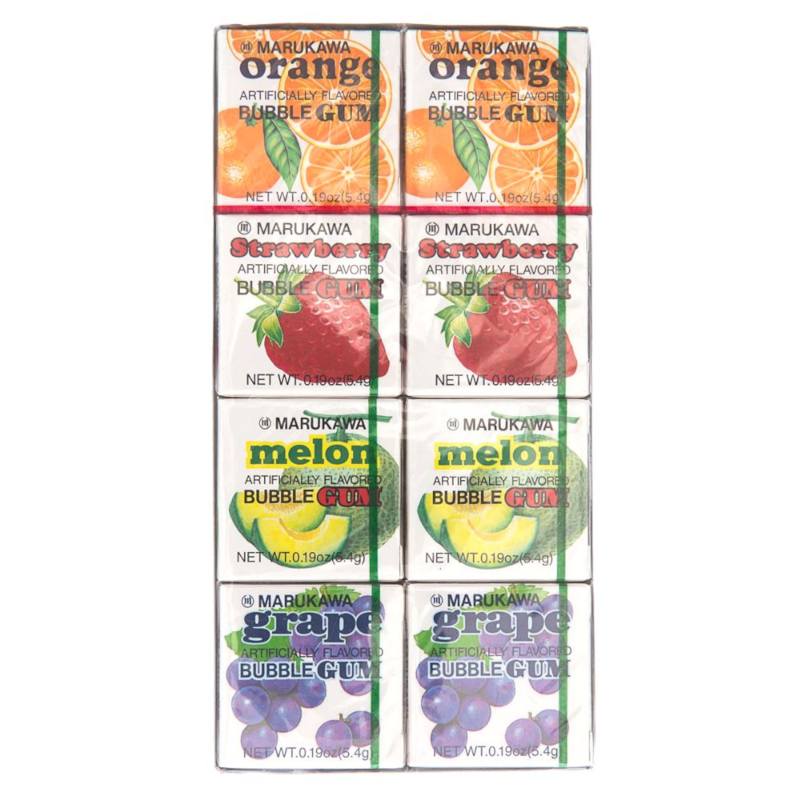 Chiclete Marble Gum Marukawa 8 unid iFrutus