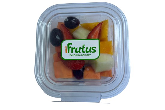 Mini Salada De Frutas Verão 150g (mamão/melão/manga/uva/morango)